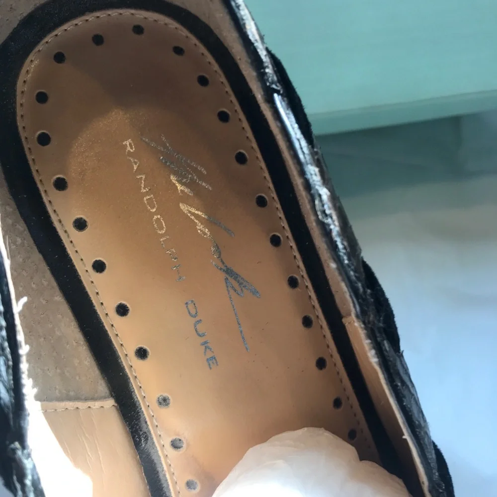 Randolph Duke elegant snakeskin
